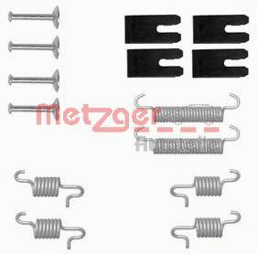 105-0850 Metzger kit de montagem das sapatas traseiras de tambor