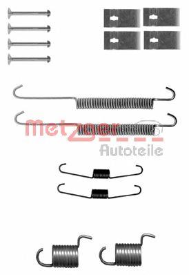 105-0842 Metzger kit de montagem das sapatas traseiras de tambor