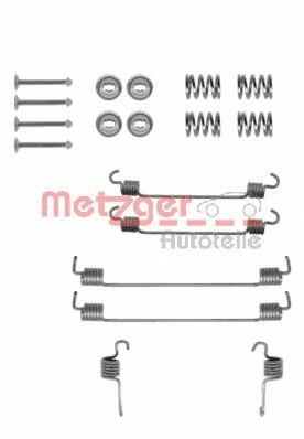 105-0784 Metzger kit de montagem das sapatas traseiras de tambor