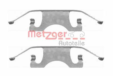 Kit de molas de fixação de sapatas de disco traseiras para Mercedes ML/GLE (W164)