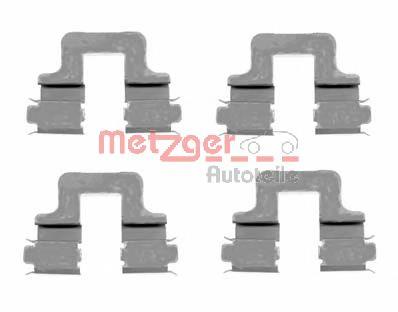 109-1606 Metzger комплект пружинок крепления дисковых колодок задних
