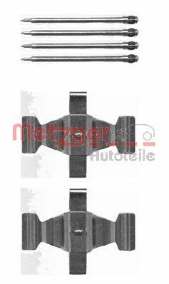 109-1636 Metzger ремкомплект тормозных колодок