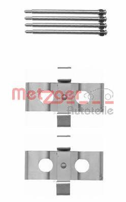 109-1635 Metzger комплект пружинок крепления дисковых колодок передних