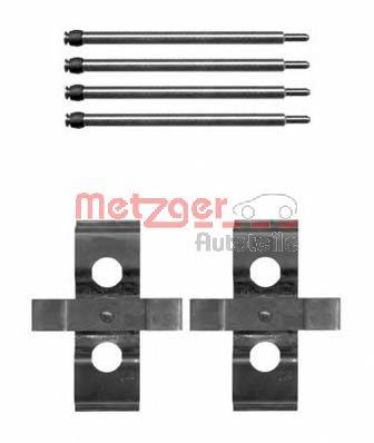 Kit de reparação dos freios dianteiros 1091611 Metzger