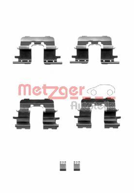 109-1290 Metzger kit de molas de fixação de sapatas de disco traseiras