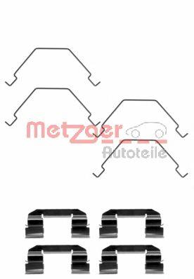 109-1292 Metzger комплект пружинок крепления дисковых колодок передних