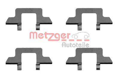 109-1242 Metzger комплект пружинок крепления дисковых колодок передних