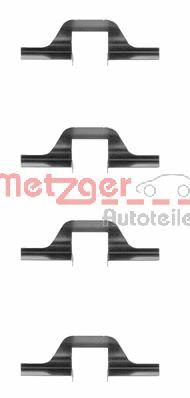 109-1263 Metzger комплект пружинок крепления дисковых колодок задних