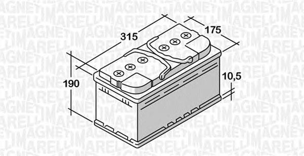 1J0915105AG VAG bateria recarregável (pilha)