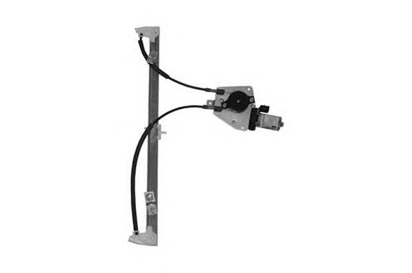 Mecanismo de acionamento de vidro da porta dianteira direita Citroen Jumpy 1 BU