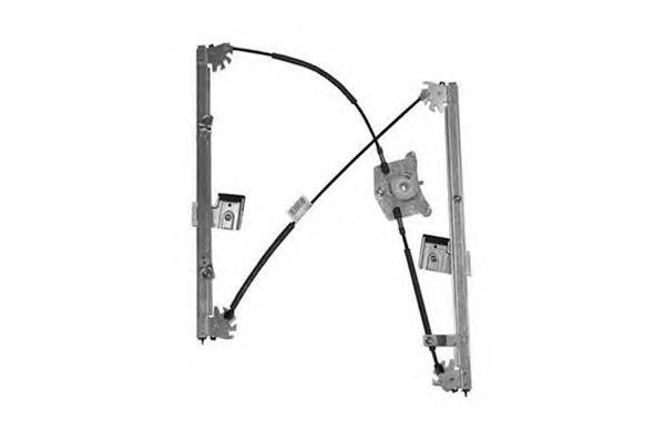 Mecanismo de acionamento de vidro da porta dianteira esquerda para Volkswagen Caddy (SAB, SAJ)
