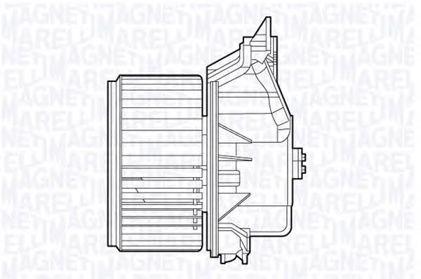 13392209 Opel motor de ventilador de forno (de aquecedor de salão)