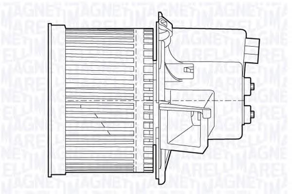 Motor de ventilador de forno (de aquecedor de salão) 1557646 Ford