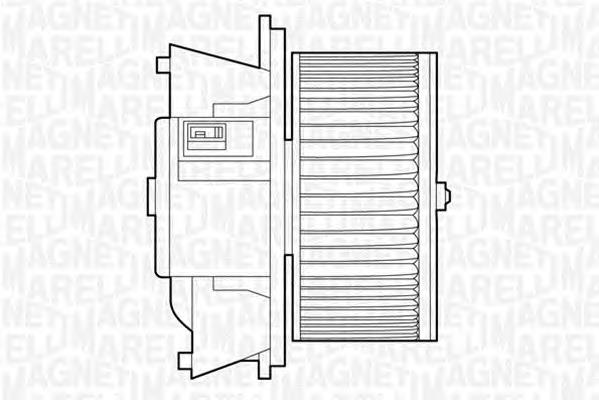 069412503010 Magneti Marelli motor de ventilador de forno (de aquecedor de salão)