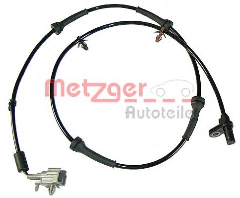 Sensor ABS traseiro para Nissan Qashqai (J10)