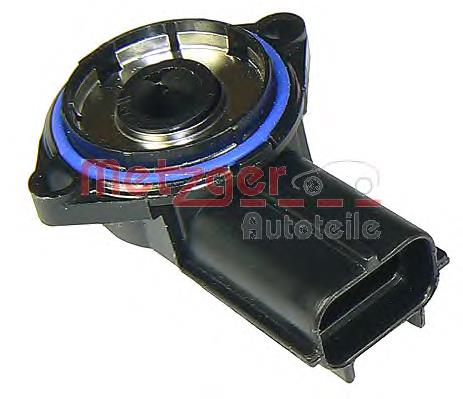 YS4Z9B989BB Ford sensor de posição da válvula de borboleta (potenciômetro)