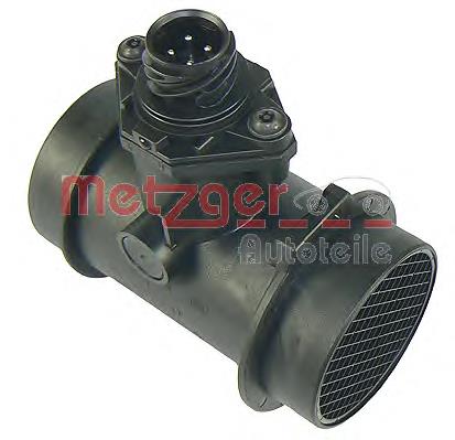 0890214 Metzger sensor de fluxo (consumo de ar, medidor de consumo M.A.F. - (Mass Airflow))