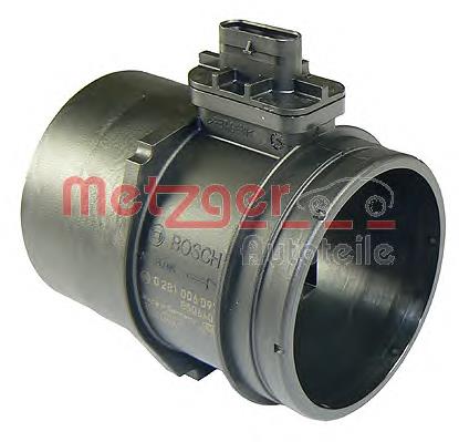 0890263 Metzger sensor de fluxo (consumo de ar, medidor de consumo M.A.F. - (Mass Airflow))