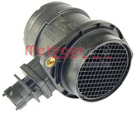 0890244 Metzger sensor de fluxo (consumo de ar, medidor de consumo M.A.F. - (Mass Airflow))