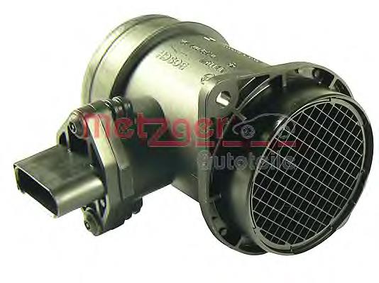 0890268 Metzger sensor de fluxo (consumo de ar, medidor de consumo M.A.F. - (Mass Airflow))