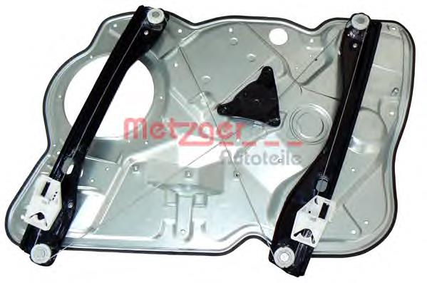 2160212 Metzger mecanismo de acionamento de vidro da porta dianteira esquerda