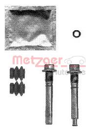 1131423X Metzger kit de reparação de suporte do freio traseiro