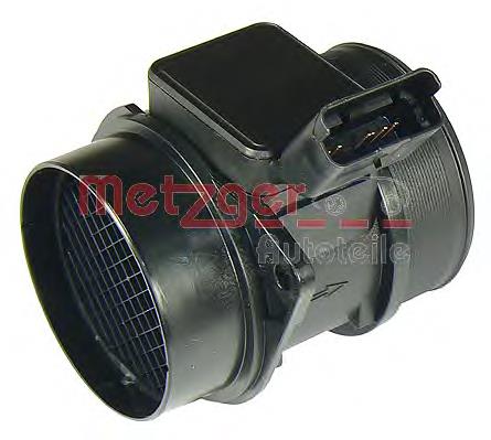 0891011 Metzger sensor de fluxo (consumo de ar, medidor de consumo M.A.F. - (Mass Airflow))