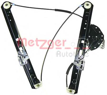 2160062 Metzger mecanismo de acionamento de vidro da porta dianteira direita