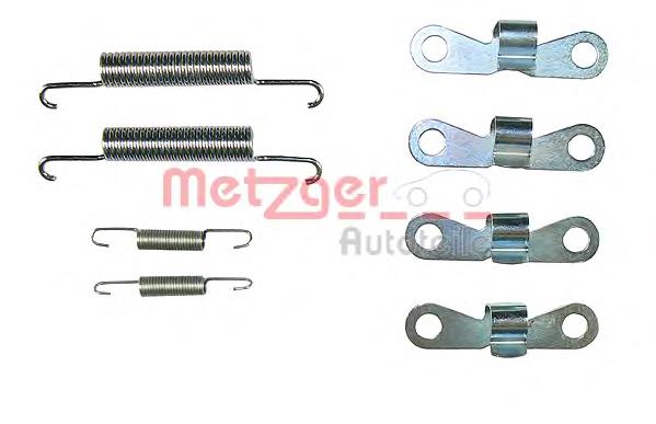 105-0720 Metzger kit de reparação dos freios traseiros