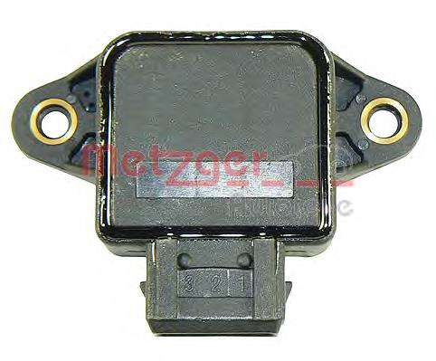 826924 Opel sensor de posição da válvula de borboleta (potenciômetro)