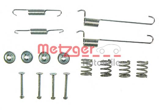 105-0848 Metzger kit de montagem das sapatas traseiras de tambor