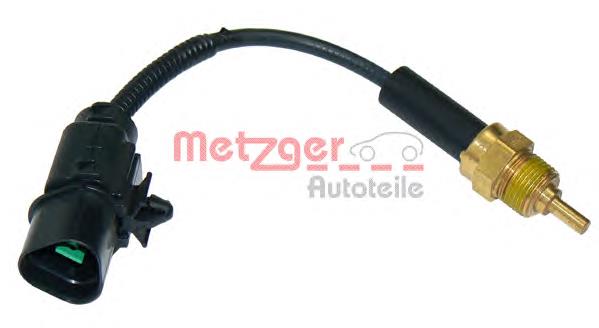 0905253 Metzger sensor de temperatura do fluido de esfriamento (de ativação de ventilador do radiador)