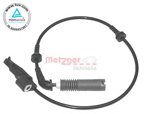 0900011 Metzger sensor abs dianteiro esquerdo