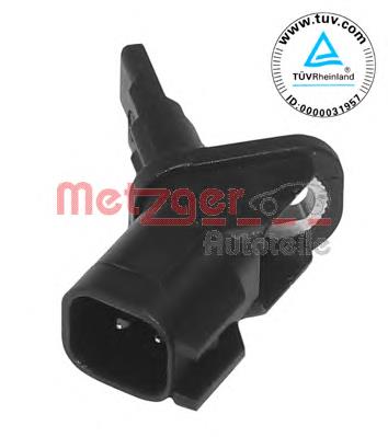 1S7T2B372AB Ford sensor dianteiro de abs