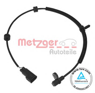 0900023 Metzger sensor abs traseiro direito