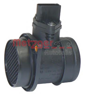 0891046 Metzger sensor de fluxo (consumo de ar, medidor de consumo M.A.F. - (Mass Airflow))