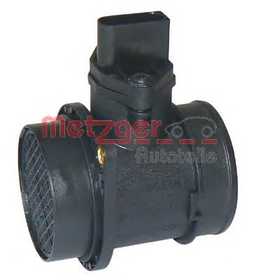 0891048 Metzger sensor de fluxo (consumo de ar, medidor de consumo M.A.F. - (Mass Airflow))