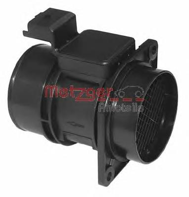 0891030 Metzger sensor de fluxo (consumo de ar, medidor de consumo M.A.F. - (Mass Airflow))