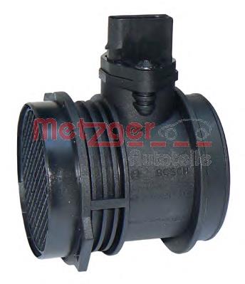 0891035 Metzger sensor de fluxo (consumo de ar, medidor de consumo M.A.F. - (Mass Airflow))