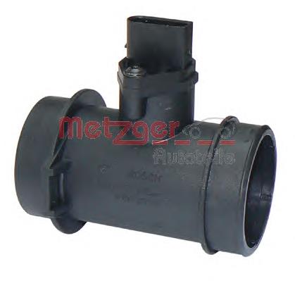 0891034 Metzger sensor de fluxo (consumo de ar, medidor de consumo M.A.F. - (Mass Airflow))