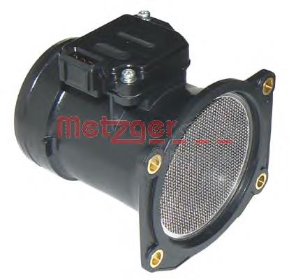 0891036 Metzger sensor de fluxo (consumo de ar, medidor de consumo M.A.F. - (Mass Airflow))