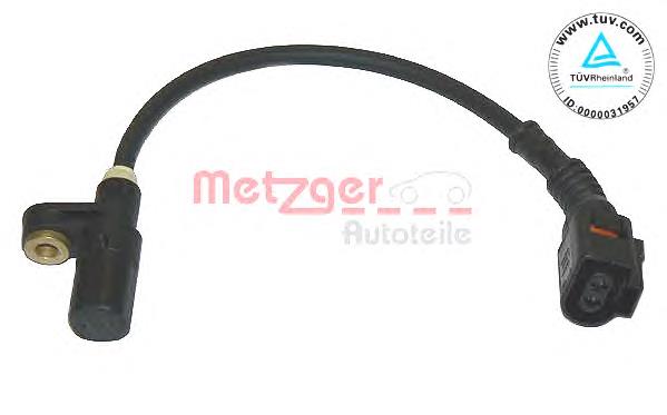 0900071 Metzger sensor abs traseiro