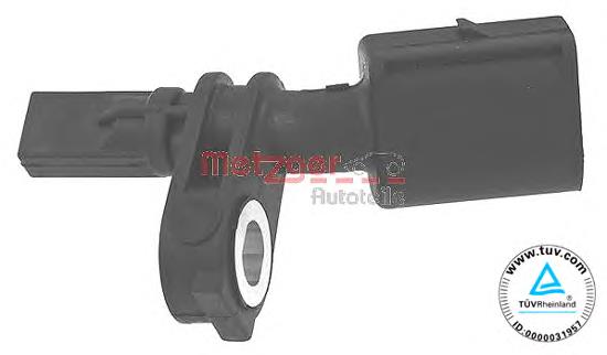 0900075 Metzger sensor abs dianteiro direito