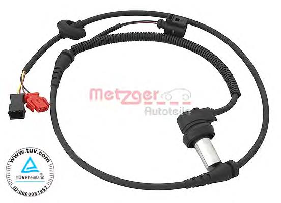 0900069 Metzger sensor dianteiro de abs