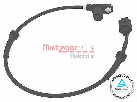 0900086 Metzger sensor dianteiro de abs