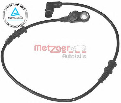 0900037 Metzger sensor dianteiro de abs