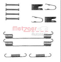 105-0883 Metzger kit de reparação dos freios traseiros