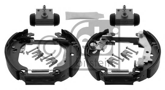 BBS1048K Borg&beck sapatas do freio traseiras de tambor