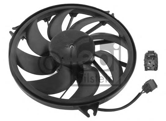 38479 Febi ventilador elétrico de esfriamento montado (motor + roda de aletas)