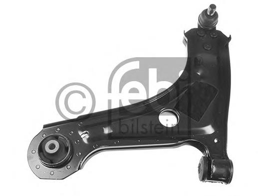 Braço oscilante inferior esquerdo de suspensão dianteira 96436597 Peugeot/Citroen